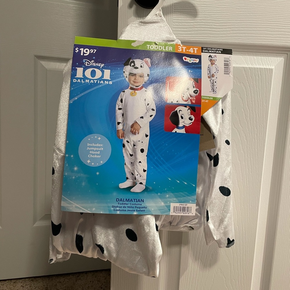 NEW, unopened Dalmatian costume!